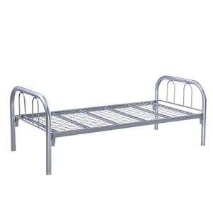 Металлическая односпальная кровать из стали и железа для дома - Product Image 4