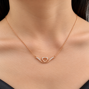 Nuevo Collar de Cadena con Diamantes en Forma de Corazón de 0.15ctw, Colgante Único con Certificado IGI, Diamante de Laboratorio VVS, Regalo para Novia - Product Image 5