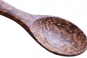 Ensemble de couverts en bois de qualité supérieure, style rustique, finition naturelle, parfait pour les dîners à la maison et les événements de mariage - Product Image 2