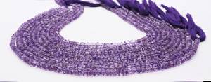 Natural <b>Amethyst</b> Smooth Button Beads 4-5 MM Pink <b>Amethyst</b> Plain Button Shape Gemstone Beads 12 Inch <b>Amethyst</b> Beads For Jewelry - Product Image 3