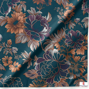 Tela de Poliéster Tana Premium con Estampado Digital, Material Textil Suave y Elegante para Vestidos, Fabricación de Prendas de Moda - Product Image 1