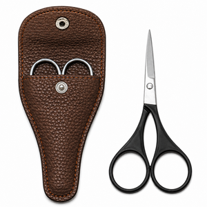 Tijeras OPTITECH para Pestañas Pequeñas, Mini Tijeras para Cutículas de Uñas, Acero Inoxidable, Cosméticas para Cejas, Multiusos, para Diestros, Duraderas - Product Image 2