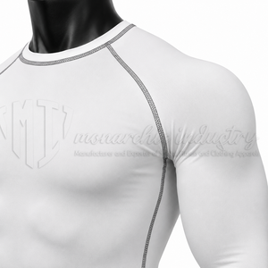 Camiseta de Compresión de Manga Larga para Hombre, Personalizada al por Mayor, para Entrenamiento, OEM ODM, Ropa Deportiva, Ropa de Fitness - Product Image 6