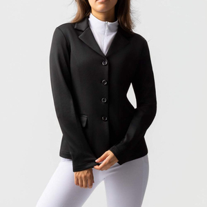 Chaquetas de Montar a Caballo Ligeras y Ecológicas de Tela Elástica, Transpirables, Ajustables, Abrigo para Jinete Ecuestre - Product Image 2