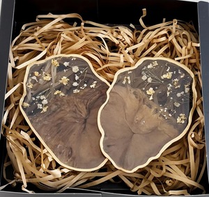 Top Selling Handmade Resin Coasters Set for Home or Office and <b>Table</b> <b>Protection</b> Use Available at Good Price - Product Image 4