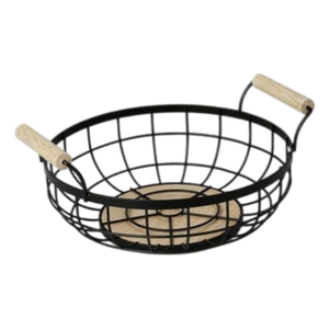 Panier décoratif arrondi pour la décoration intérieure, pour offrir en cadeau, pour organiser les légumes et les fruits, pour servir - Product Image 1
