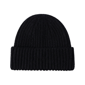 Unisex Custom <b>Winter</b> Warm Acrylic Beanie Hat Solid Color Cuffed Knitted Skull <b>Cap</b> Embroidery Logo Daily Casual Sports - Product Image 3