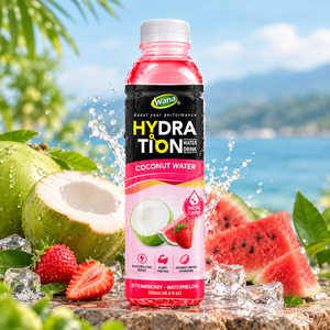 Boisson hydratante premium à base d'eau de coco et de fraise-pastèque du Vietnam, formule personnalisée, solutions OEM ODM pour marques privées - Product Image 2