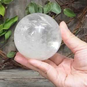 Quartz <b>Crystal</b> Handmade Eco-Friendly <b>Sphere</b> Ball Polished Natural Stone Decorative Globe - Product Image 1