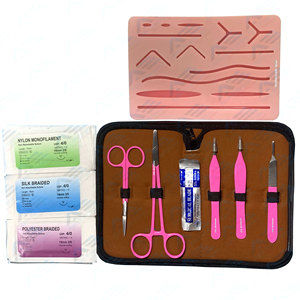 Medic Instrument Anatomy Suture <b>Practice</b> Skin <b>Pad</b> Medical Student Training Suture Kit Teaching Supplies Medical Student Kit - Product Image 1