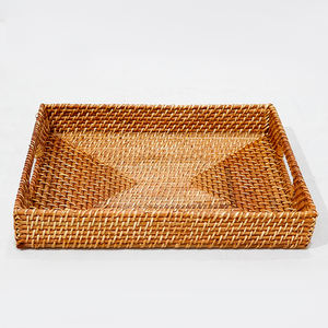 Panier de rangement multifonction en rotin naturel tissé Artex Dong Thap, respectueux de l'environnement, avec poignée, origine Vietnam - Product Image 6