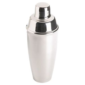 Shaker à cocktails en métal élégant, finition argentée, pour mélanger les boissons, le vin et la bière, accessoires de bar en promotion - Product Image 1