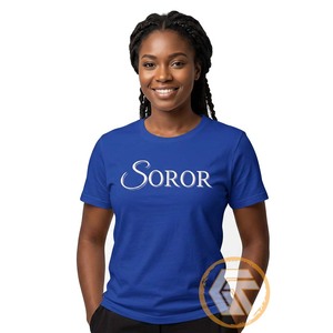 เสื้อยืดสตรี Zeta Phi Beta Sorority ของ GREEK TREASURES ผ้าเจอร์ซีย์เนื้อแน่น ปักโลโก้ สวมใส่สบาย คุณภาพสูง ระบายอากาศได้ดี ผลิตจากผ้าฝ้าย 100% - Product Image 1