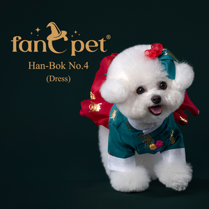 [Lydia.st] fanCpet Hanbok Premium pour animaux de compagnie, robe traditionnelle coréenne pour chien et costume de luxe pour chat pour le Nouvel An - Product Image 3