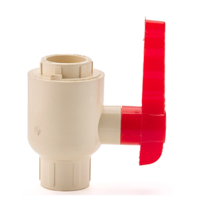 Vanne à boisseau sphérique industrielle standard en PVC-U pour alimentation en eau, à brides, à raccord octogonal, épaissie, à commande manuelle, personnalisable OEM - Product Image 5