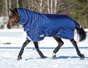 Couverture d'extérieur imperméable pour chevaux de qualité supérieure, en polyester Ripstop 600D/1200D, avec rembourrage en polaire 50-350g, protection hivernale - Product Image 4