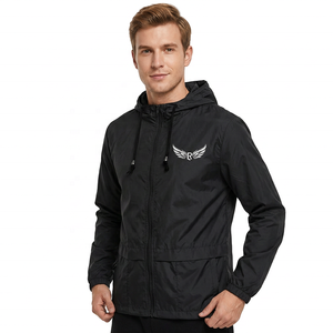 Wholesale High Quality Custom <b>Men's</b> Softshell Waterproof Windbreaker <b>Jacket</b> <b>Smart</b> Casual Outdoor Nylon <b>Jacket</b> Front Logo Zipper - Product Image 4