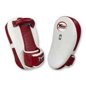 Cible de frappe d'entraînement en cuir de vachette jaune et blanc de qualité supérieure Twins, équipement d'entraînement durable pour la lutte - Product Image 6