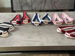 Ensemble de sangles de musculation en forme de figure 8 pour l'entraînement en force - Réglables et antidérapantes - Product Image 2