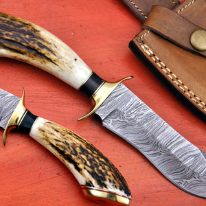 Couteau de chasse personnalisé en acier inoxydable, outil de survie en plein air, vente en gros, lame fixe, équipement tactique, équipement de camping, utilitaire - Product Image 5