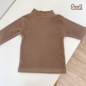 Camiseta Térmica Gruesa para Niños, Cuello Alto de 4 cm, Ropa de Invierno Suave y Cálida, Fabricante de Vietnam - Product Image 5