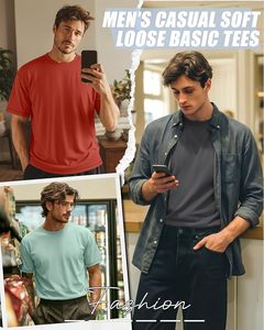 Camiseta de Algodón de Primera Calidad para Hombre, Tejido de Punto Suave, Transpirable, Ropa Casual de Moda, Estilo Urbano, Fabricante de Prendas - Product Image 5