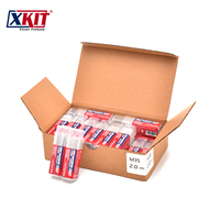 Jeu de forets XKIT M35 2,0 mm Co5% HSS Cobalt D338, pointe fendue à 135 degrés pour l'acier inoxydable et l'aluminium