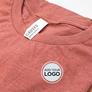 T-shirt pour homme en CVC premium à col en V, t-shirt en bambou - Product Image 4
