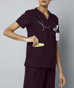 Uniforme de Enfermera, Diseño Moderno, Tela de Poliéster, Conjuntos de Uniformes Blancos, Uniforme de Enfermera para Hospital, Uniforme de Enfermera para Mujer - Product Image 3