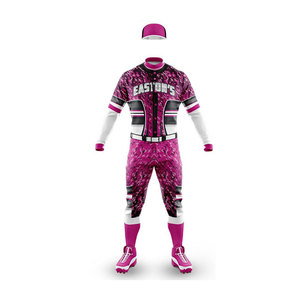 Tenue de baseball professionnelle personnalisée avec logo imprimé, kit d'équipe prêt pour le jeu, confort supérieur - Product Image 5