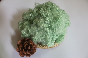 15D64HC PSF 15Dx64mm Fibra reciclada Fibra verde hueca Conjugada del fabricante Vikohasan Vietnam y fibra GRS - Product Image 2