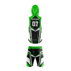 Tenue de football américain légère à séchage rapide et respirante, maillot d'équipe 7v7 personnalisé avec nom et numéro, ensemble de vêtements de sport - Product Image 2