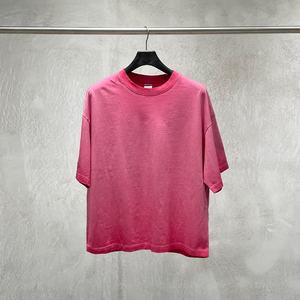 Camiseta de hombre con lavado ácido, 100% algodón, manga larga, hombros caídos, estilo urbano, corte holgado, lavado mineral, básicos premium - Product Image 4