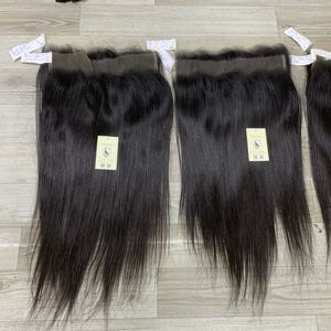 Nuevo Cabello Humano Vietnamita Virgen Liso con Encaje HD 5x5 13x4 13x6, Frontal y Cierre HD Suizo - Product Image 3