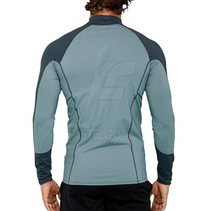 Nouvelle conception, maillots de protection respirants pour adultes, fitness, séchage rapide, manches longues, collants, spandex/polyester, qualité supérieure - Product Image 3