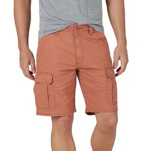 New Arrival Street Gym Quick Dry Cotton Cargo Shorts for Men-Breathable Fleece Comfort Elastic Waistband Long Drawstring - Product Image 1