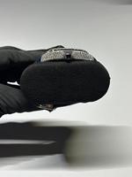 Jam Tangan Moissanite Berlian Baja Tahan Karat Baru untuk Penggunaan Profesional dengan Tali Biru dan Dial Berlian, Jam Tangan Quartz dari Pemasok India