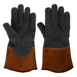 Guantes de Soldadura TIG de Alta Calidad, Cuero de Piel de Cabra, Resistentes al Fuego y a las Chispas, Protección para Manos y Brazos - Product Image 6