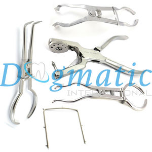 Kit de Instrumentos Dentales de Dique de Goma para Endodoncia Dogmatic International, de Acero Inoxidable, con Marco de Sujeción Manual, Punzón y Pinzas Reutilizables - Product Image 5