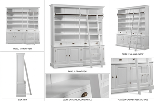 Adiloka - Mueble de Madera Ecológico y Duradero, Diseño Escandinavo, Acabado Natural, Mueble de Almacenamiento Multiusos para Sala de Estar - Product Image 6