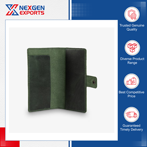 Distributeur mondial vendant des housses de chéquier vintage de qualité supérieure, étanches, anti-poussière, fines, avec porte-cartes et bouton, en gros - Product Image 2