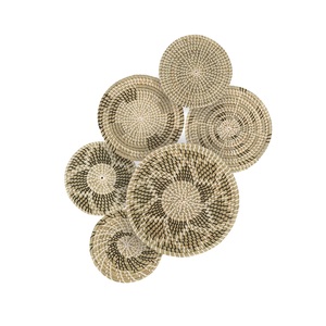 Handcrafted Horizontal Pattern Rectangle Modern <b>Hanging</b> <b>Wall</b> Jute <b>Basket</b> Natural Woven <b>Wall</b> Storage & Decorative <b>Basket</b> - Product Image 1
