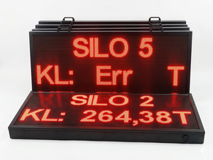 Industrial AC Powered <b>LED</b> Matrix <b>Clock</b> with Multi-Source Connectivity (Modbus TCP) | AT-<b>LED</b> Matrix <b>Clock</b> OEM Available - Product Image 2