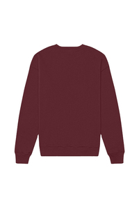 เสื้อสเวตเชิ้ตคอกลมแขนยาวทรงโอเวอร์ไซส์ ยูนิเซ็กซ์ ผ้าฝ้ายถัก 100% สีพื้นเรียบง่าย แขนเสื้อแบบแร็กแลน สวมใส่สบายๆ ในฤดูใบไม้ผลิ - Product Image 3