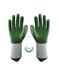 ถุงมือผ้าฝ้ายลามิเนตยางเพชรร่อง27ซม. ป้องกันการกระแทกป้องกันไฟฟ้าสถิตย์ป้องกันการกระแทกยี่ห้อ RPG ป้องกันมือและแขน - Product Image 6