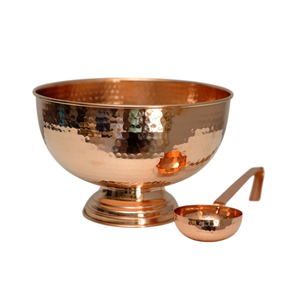 Ensemble de 3 bols de service en cuivre, style vintage, métal poli, compatibles lave-vaisselle, pour servir et offrir, bol en cuivre en promotion - Product Image 5