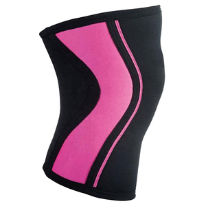 Rodillera Deportiva Negra y Rosa de Spandex Transpirable, Universal, Unisex, para Todas las Estaciones, con Protección - Product Image 2