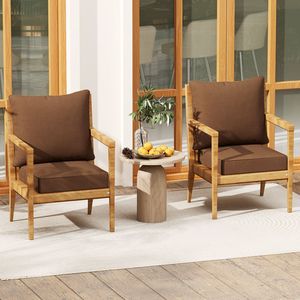 Juego de Cojines Premium para Asiento con Correas de Cuerda - Gran Comodidad, Protección Solar y Fácil Cuidado para Uso en Interiores/Exteriores - Product Image 2