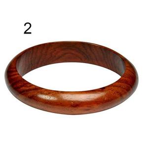 Brazalete de Madera Hecho a Mano, Madera Natural, Estilo Étnico Bohemio Clásico, Elegante y Ligero para Mujer, Accesorio de Moda para Fiesta, Regalo - Product Image 2
