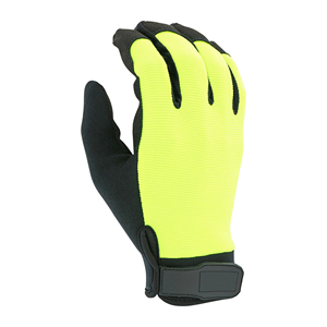 Guantes de alta visibilidad de nivel profesional diseñados para trabajadores con ajuste ergonómico y tecnología de seguridad de visibilidad mejorada - Product Image 5